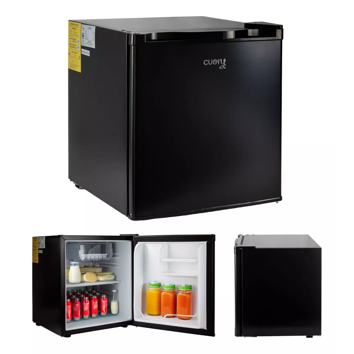 Frigobar Mini 1.6 Pies 46l Refrigerador Congelador Compacto