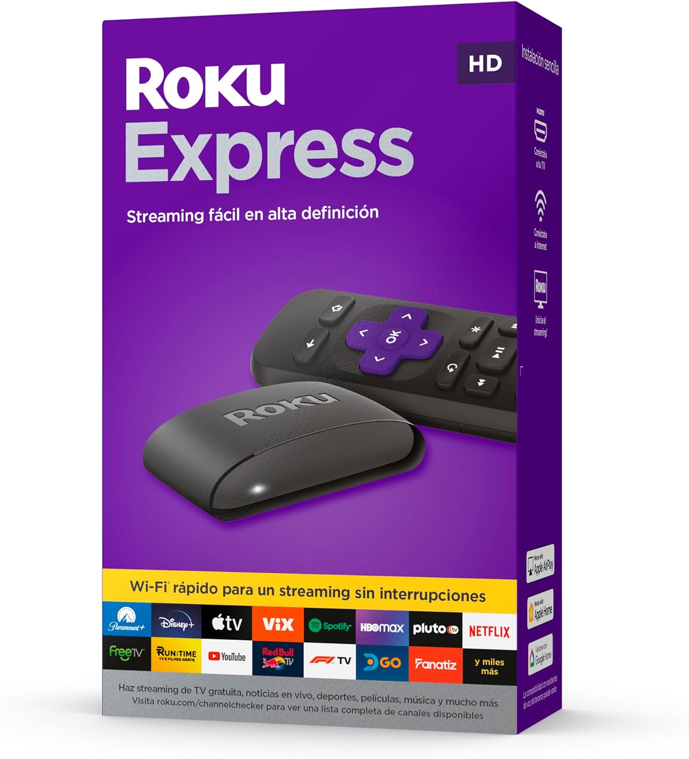 Roku Express Hd Version Latam 3960 Mx - Game Center