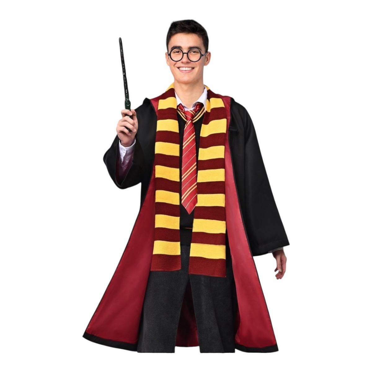 Juego De Capa Bordada De Harry Potter De Cosplay Ropa 4 Pzs