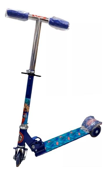 Scooter Patin Del Diablo Infantil Para Niños Dragon Ball Goku