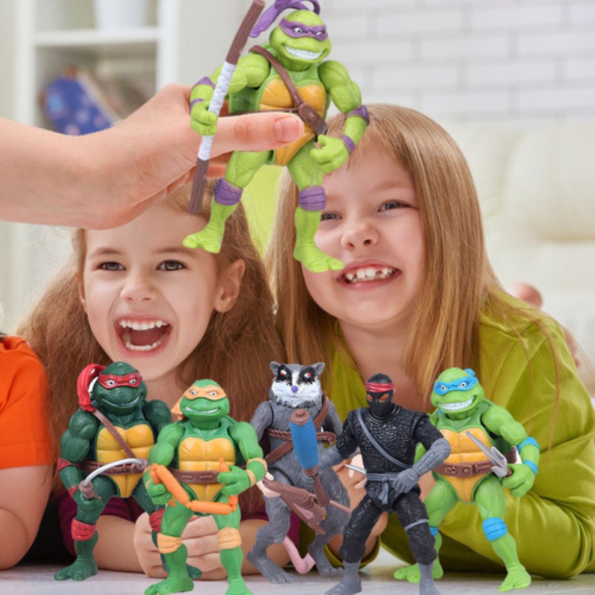 6 Piezas Tortugas Ninja Mutant Juguete Regalo