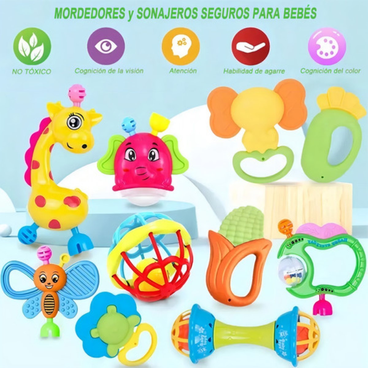 Sonajas Para Bebe Calcetines Juguetes Para Bebes De 3 Meses