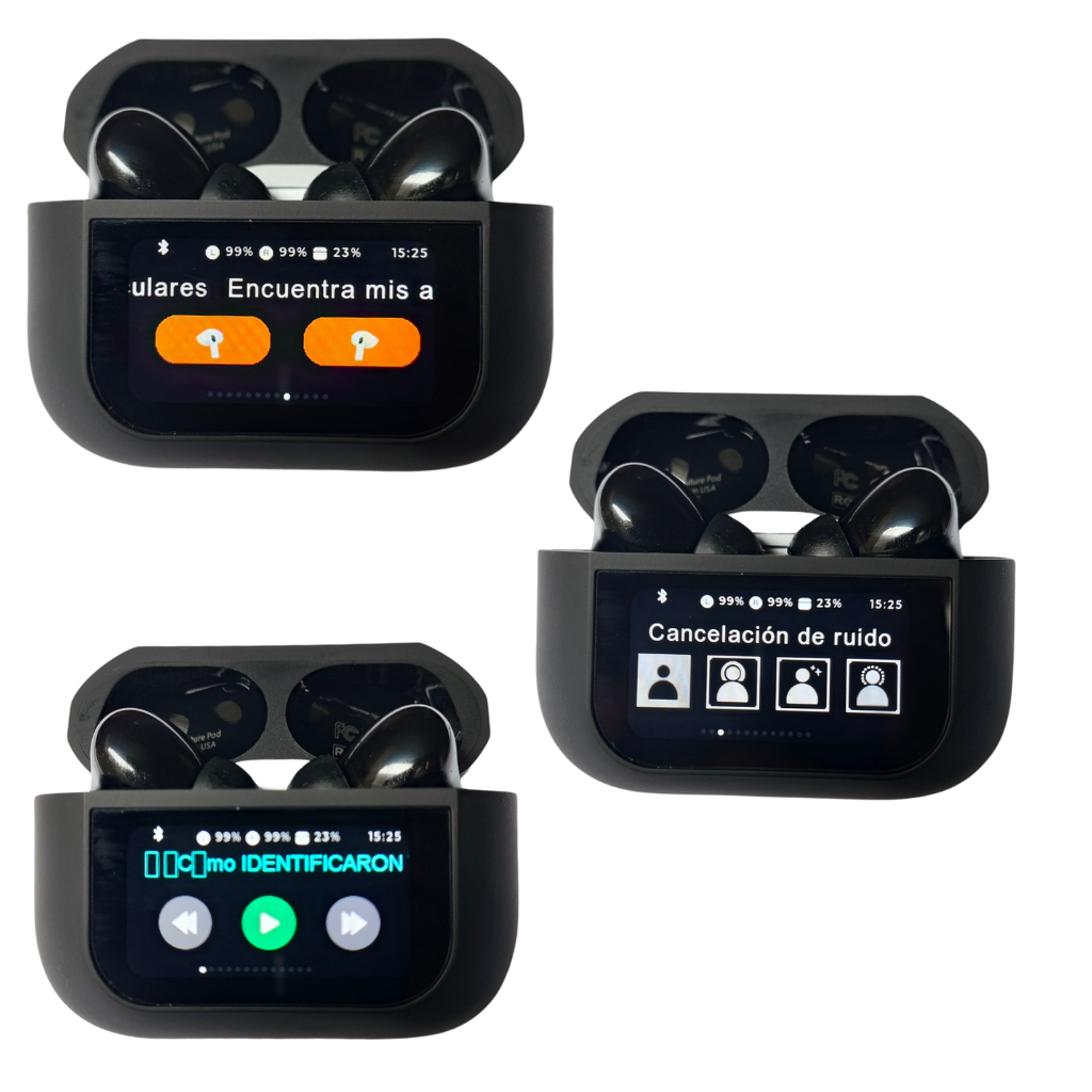 Xiaomi Sound Pocket Bocina Portátil con Audífonos con pantalla táctil G-TIDE Future Pod. Combo