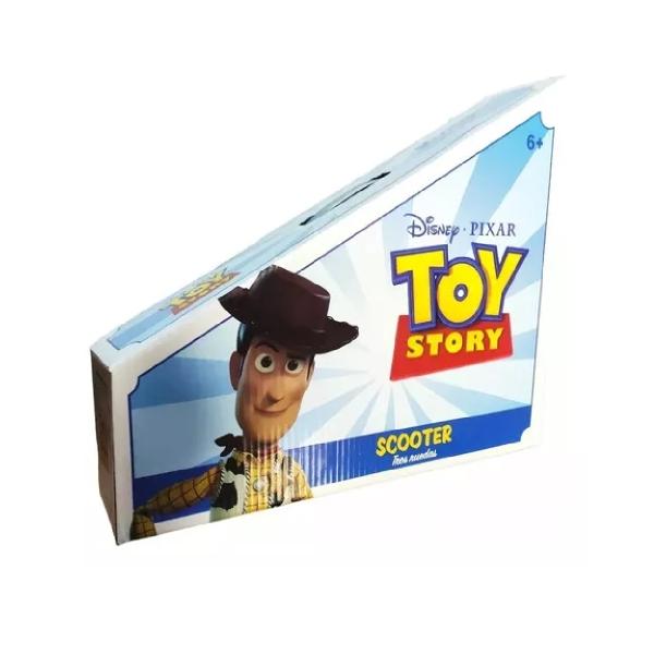 Scooter Patin Del Diablo Infantil Toy Story 3 Ruedas Color Azul