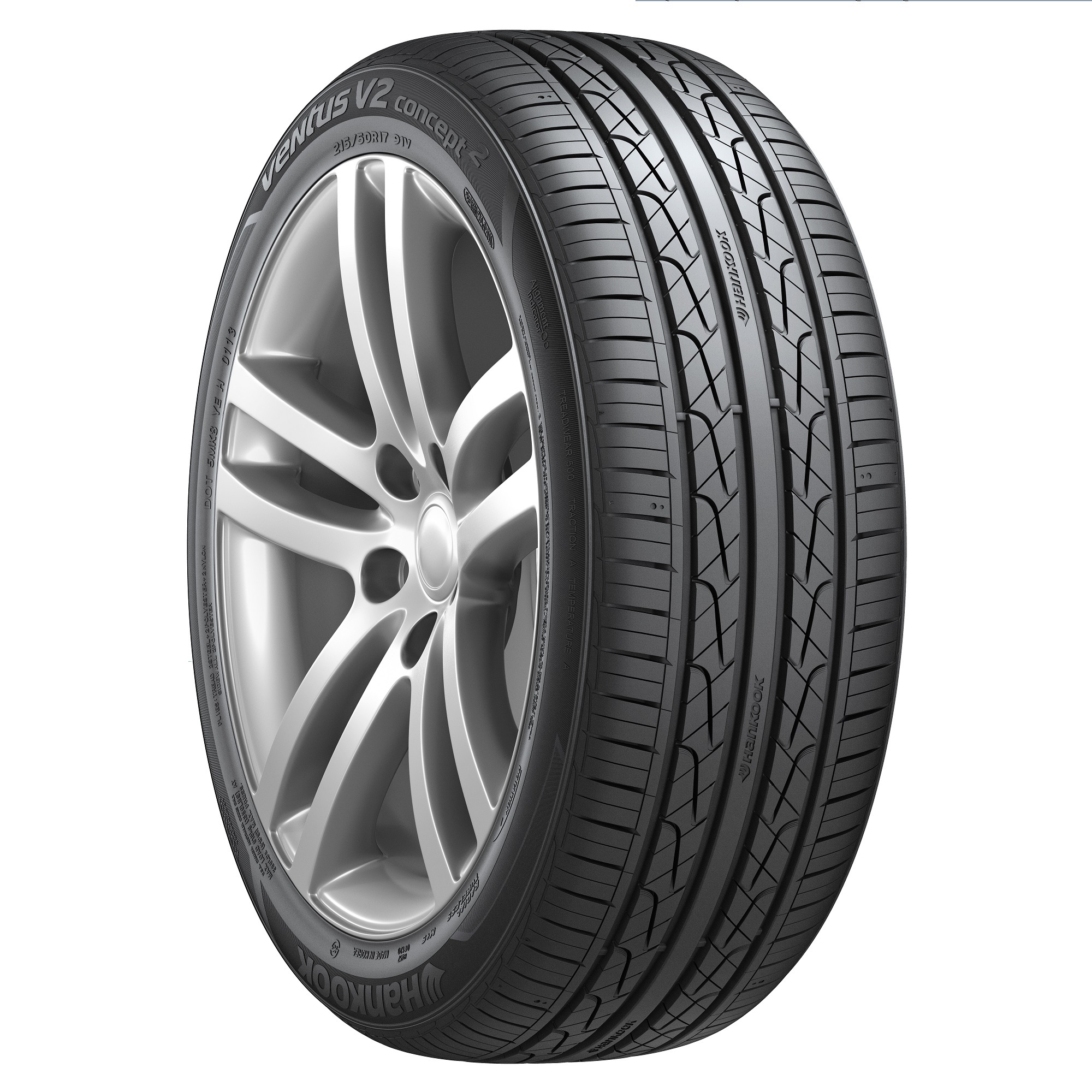 Llanta 205 55 R16 H457 VENTUS V2 CONCEPT2 94V XL 4C HANKOOK