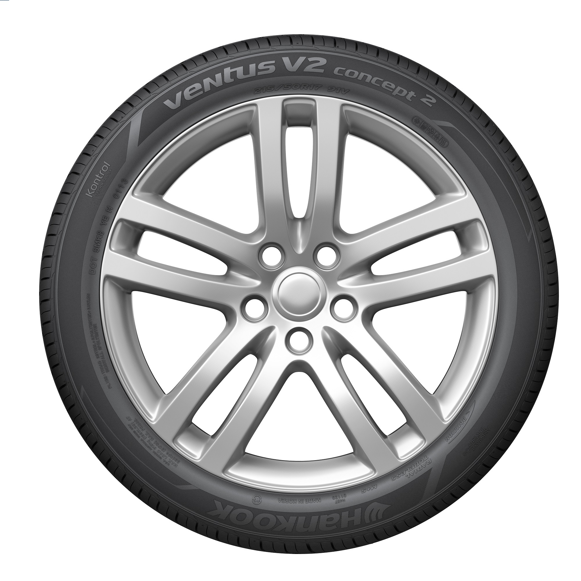 Llanta 205 55 R16 H457 VENTUS V2 CONCEPT2 94V XL 4C HANKOOK