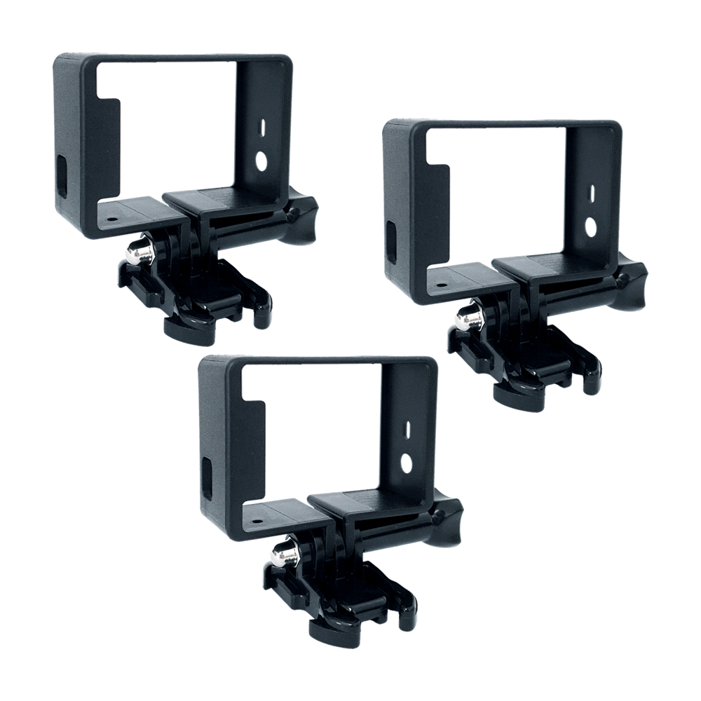 Marco Frame Plástico 3 Piezas Compatible GoPro Hero 4 3