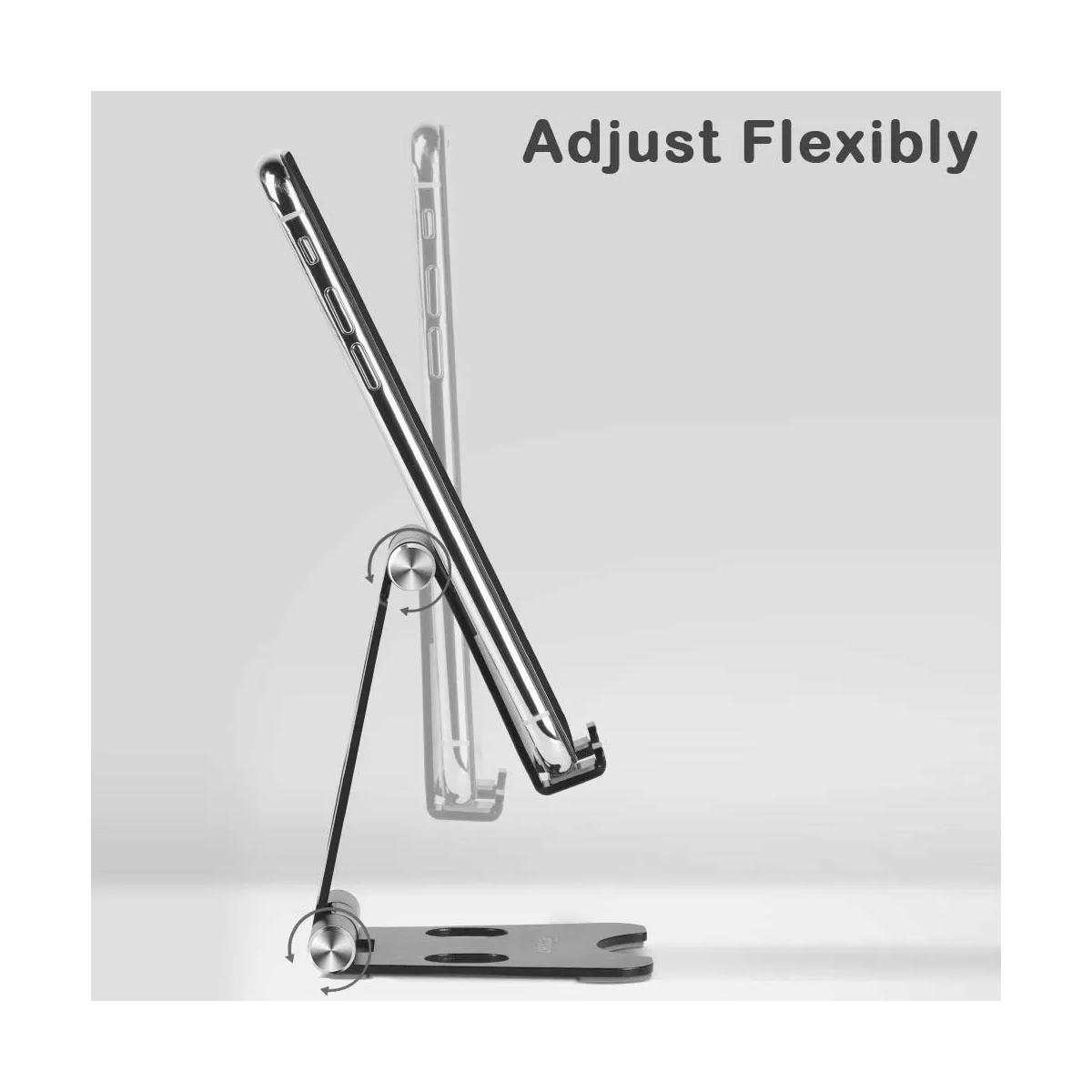 Aluminio Soporte Base De Celular Plegable Escritorio