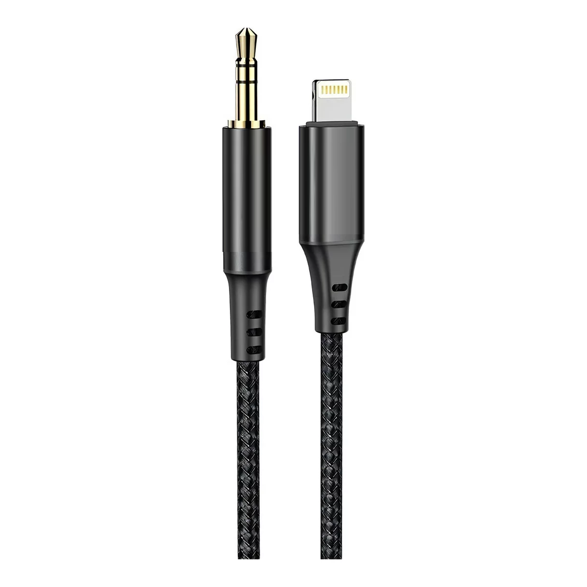 Cable Auxiliar De Audio 3.5 Mm Para iPhone Bocina Audífonos