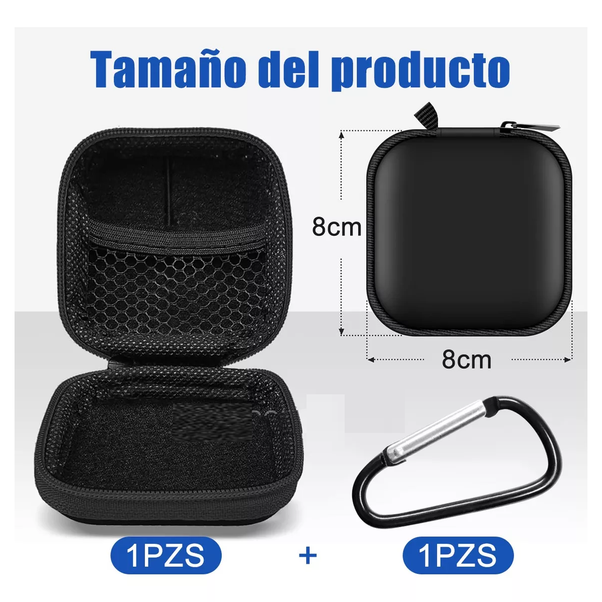 Funda Case Organizador Para AirPods Cargador Cable Audifonos