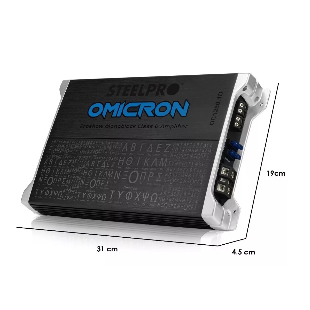 Amplificador Clase D Monoblock 1200w Max Ómicron