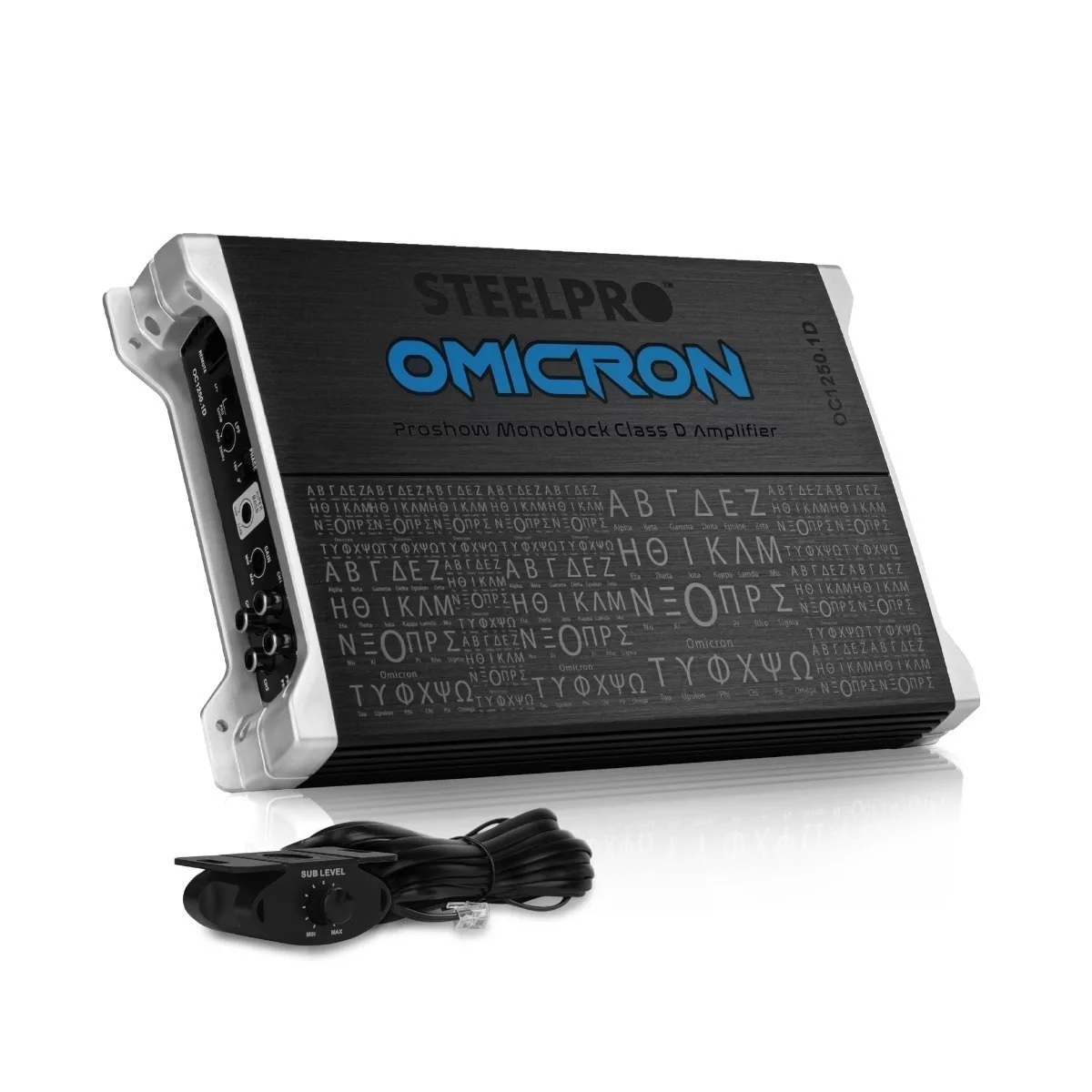 Amplificador Clase D Monoblock 1200w Max Ómicron