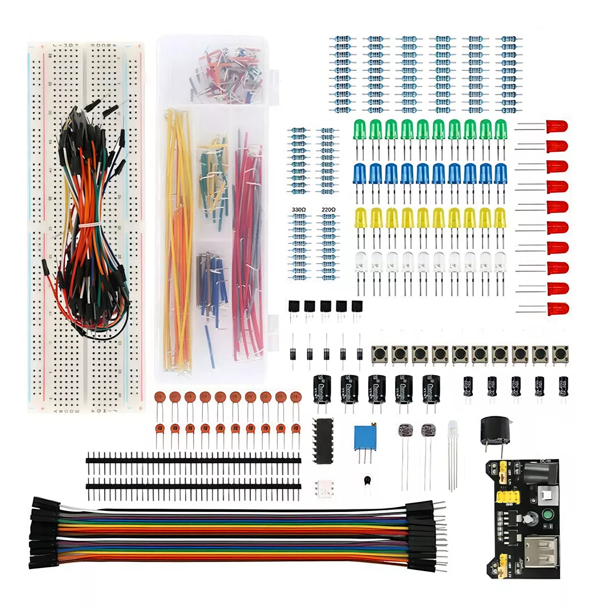Kit De Placa Prototipo 830 Puntos De Conexión