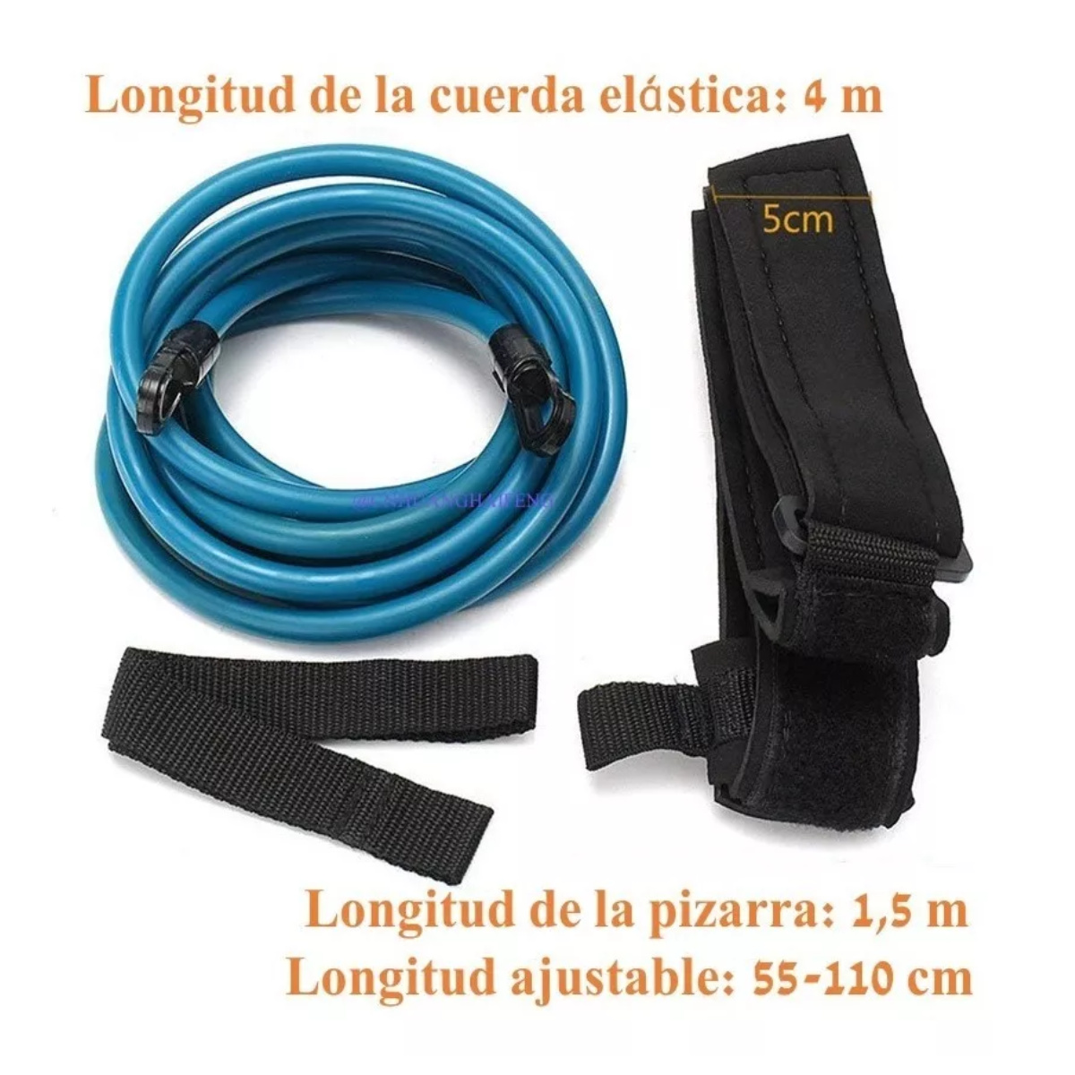 4m Cinturones Entrenamiento Natación Resistenc Nadar Cuerdas