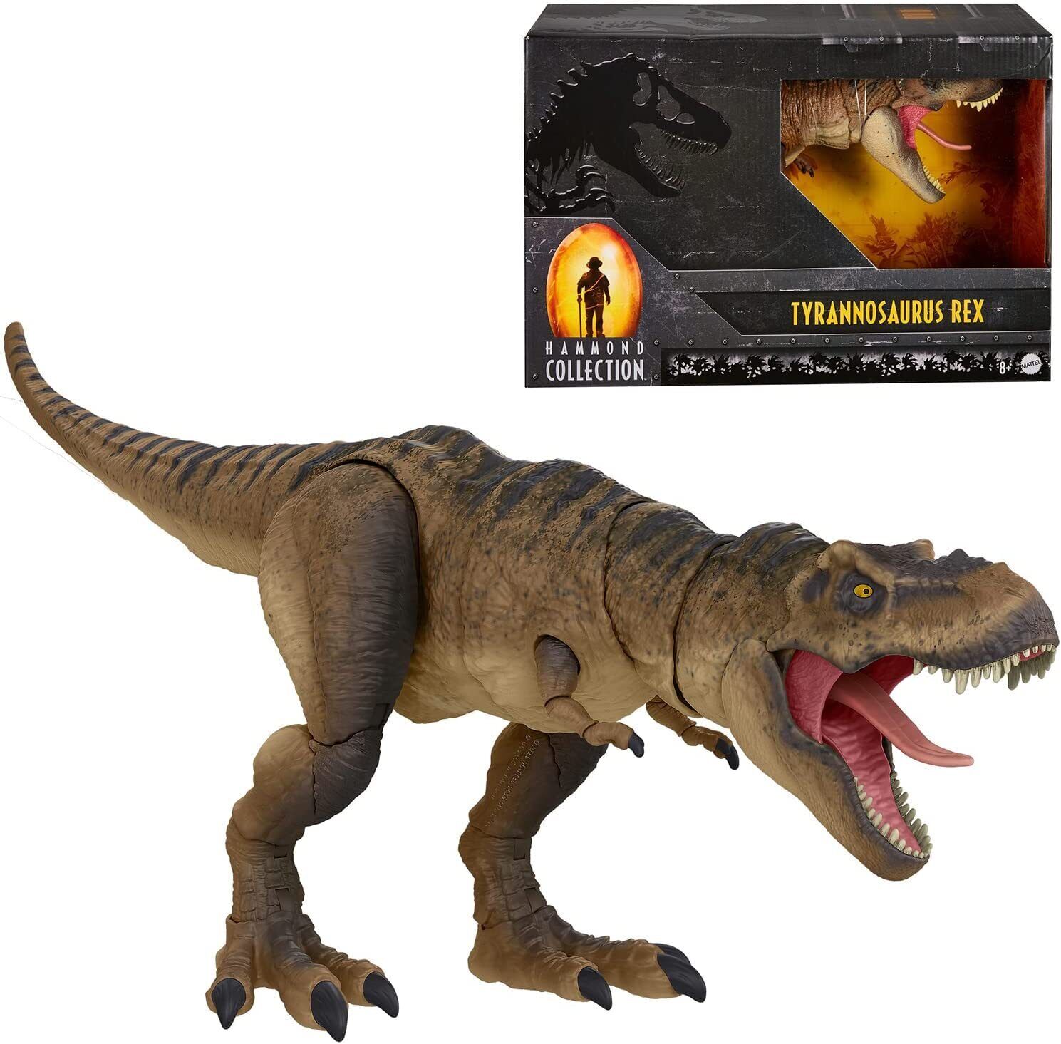 Hammond Collection TYRANNOSAURIO Jurassic World Mattel Toys Jurassic Park T REX  TYRANNOSAURUS 24 Pulgadas, articulación de Lujo