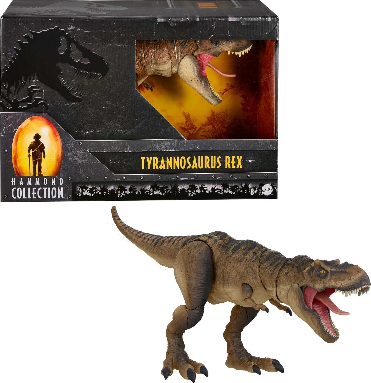 Hammond Collection TYRANNOSAURIO Jurassic World Mattel Toys Jurassic Park T REX  TYRANNOSAURUS 24 Pulgadas, articulación de Lujo