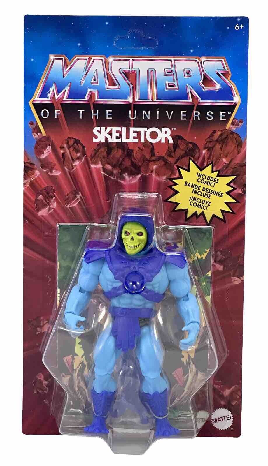 Skeletor Cabeza Vintage Masters of the Universe Origins Motu MATTEL HE-MAN
