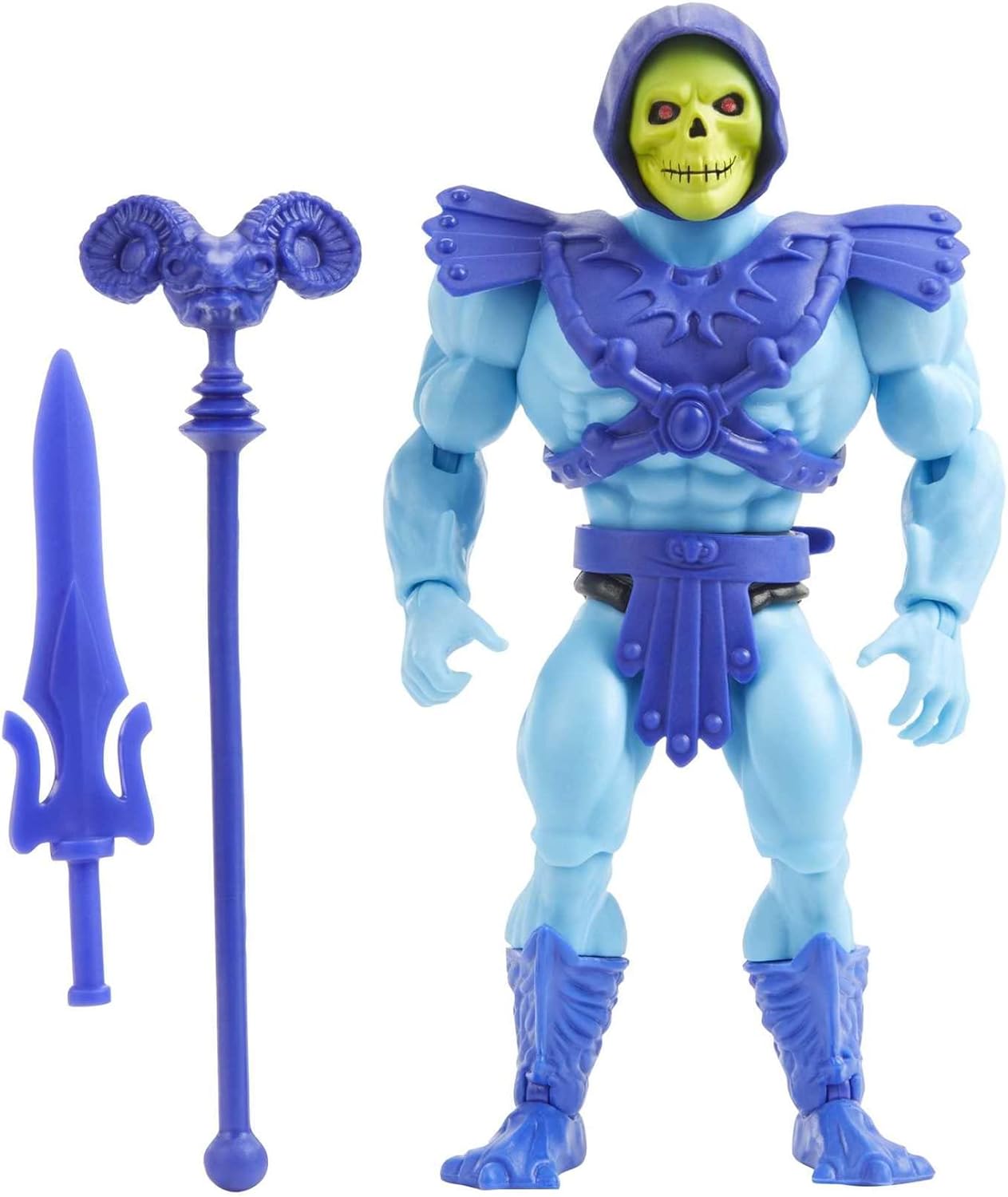 Skeletor Cabeza Vintage Masters of the Universe Origins Motu MATTEL HE-MAN