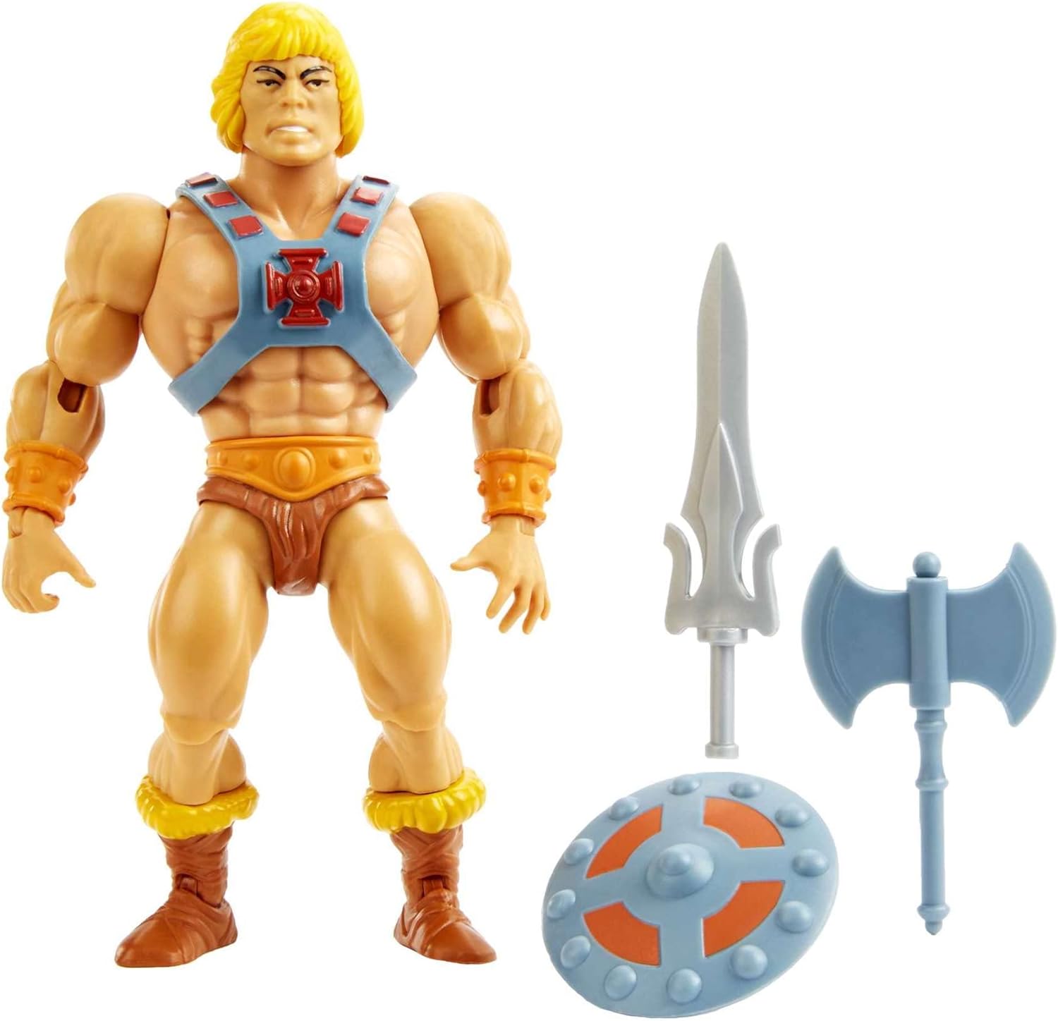 He-Man Cabeza Vintage Masters of the Universe Origins MATTEL Figura de Acción 6+ años