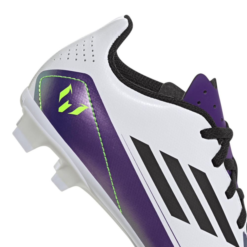 Tenis Adidas de Futbol F50 Club FXG Messi Blanco Unisex IE9088