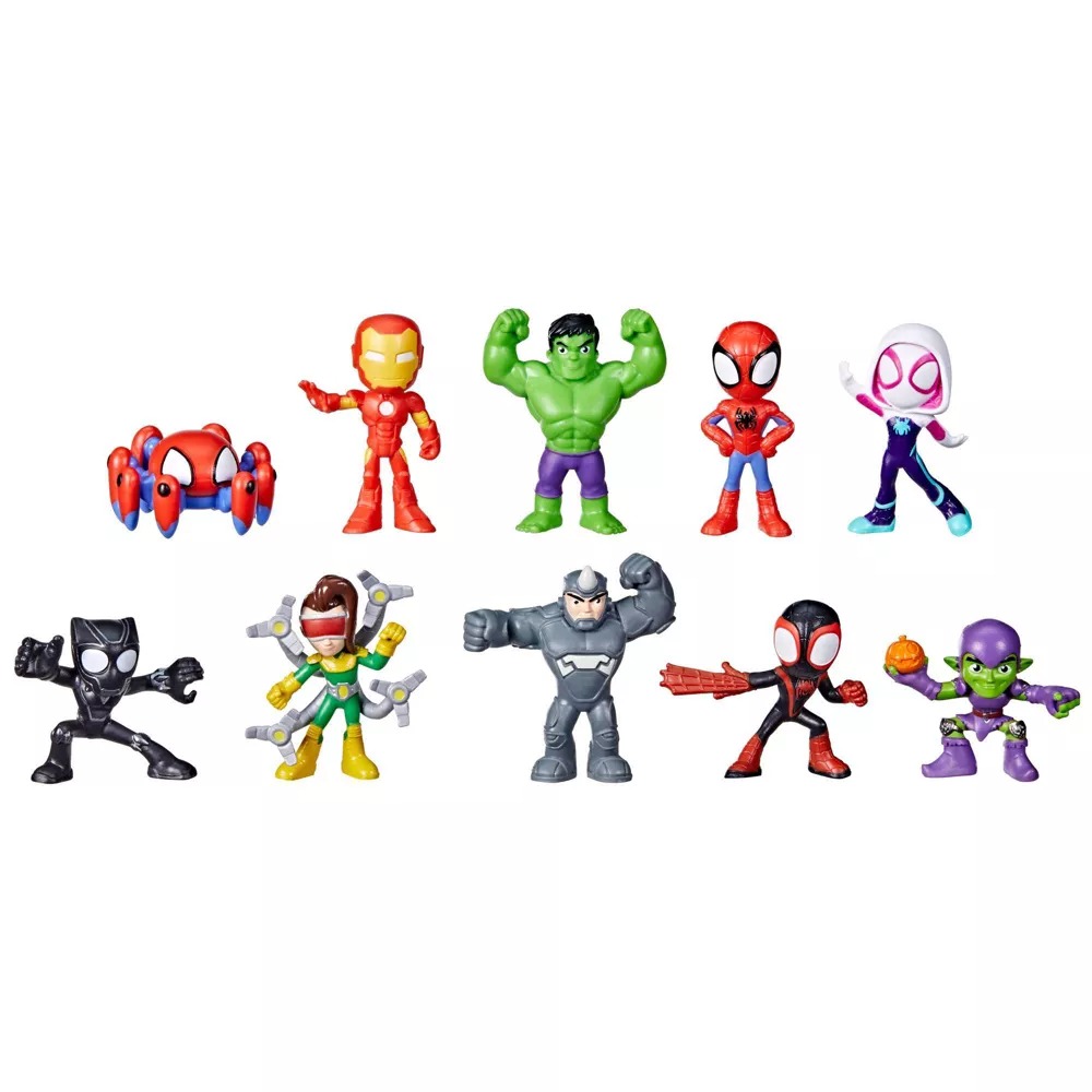 Figuras Colección Marvel Spidey y Amigos Surprise 10 Original Regalo