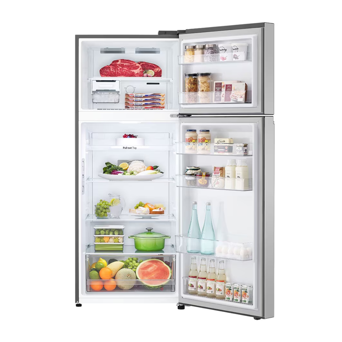 Refrigerador LG VT40BP 14 Pies Top Freezer Plata ALBY ENTREGA SÓLO VÁLIDA EN LA CIUDAD DE MÉXICO Y ZONA METROPOLITANA