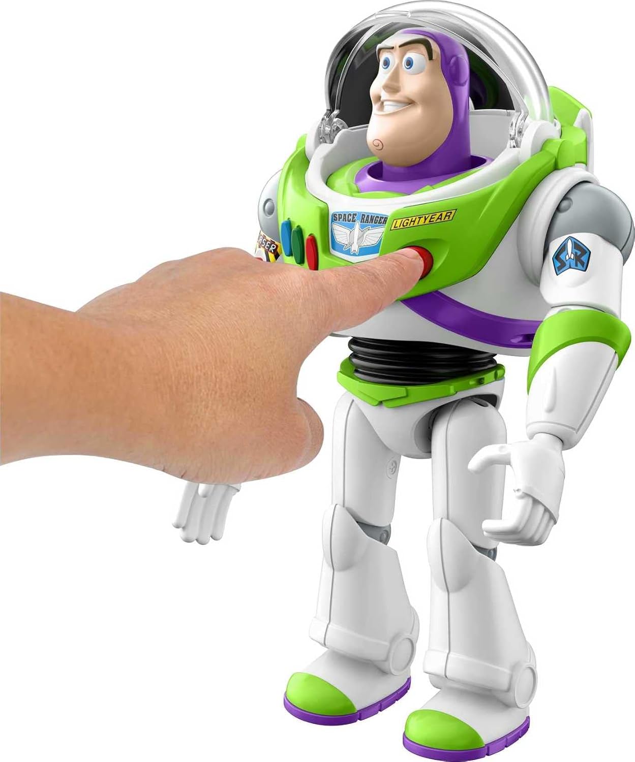 Figura Toy Story Buzz Hablando Movimiento Karate 20 Frases y Sonidos
