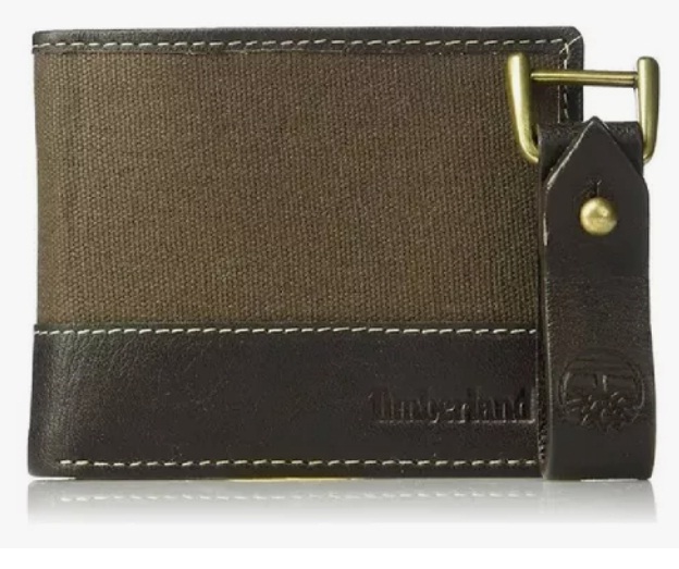 Cartera Timberland Regalo Hombre Set Billetera Y Llavero 