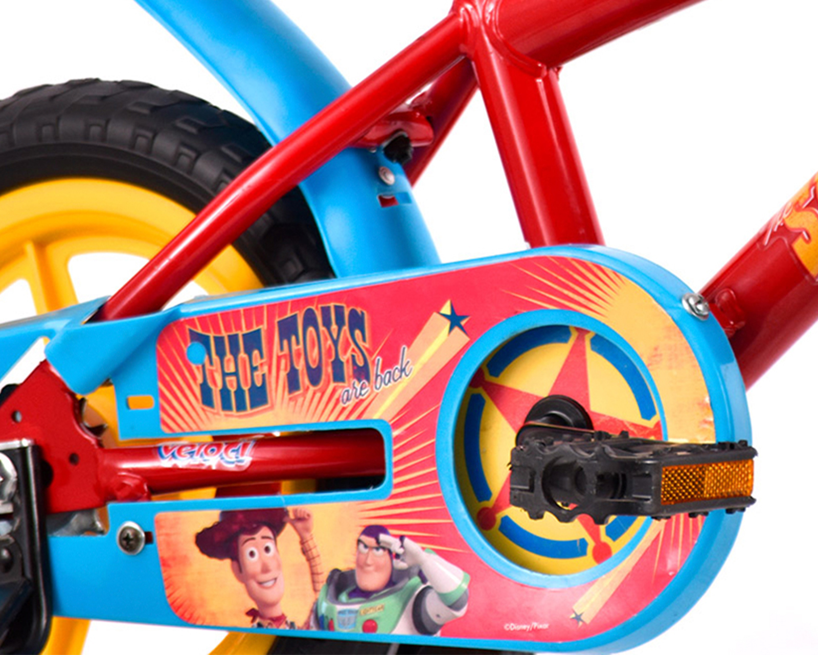 Bicicleta Veloci  Toy Story Made To Play Eva Rodado 12 Rojo 