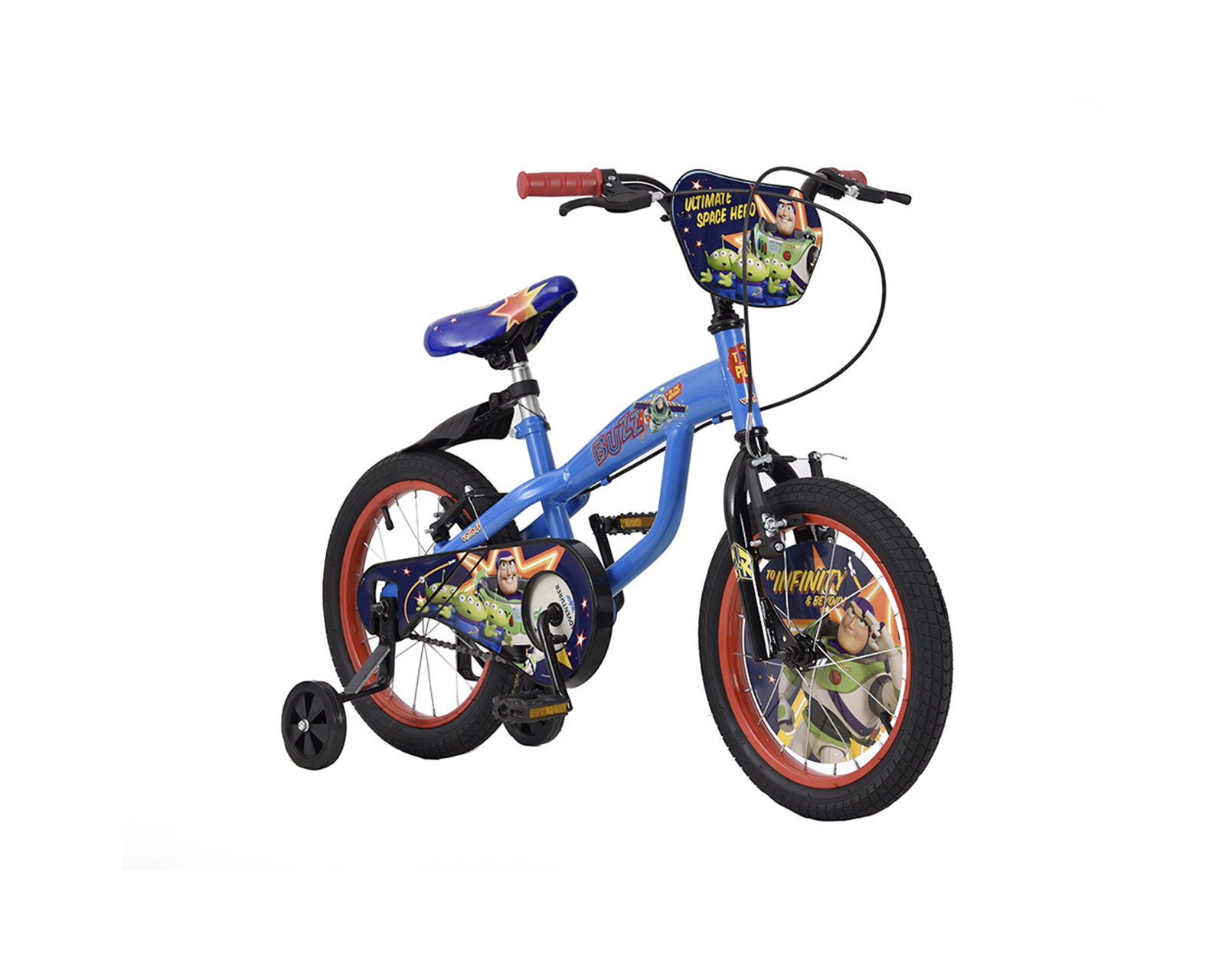 Bicicleta Veloci Toy Story Buzz Rodado 16 Azul 
