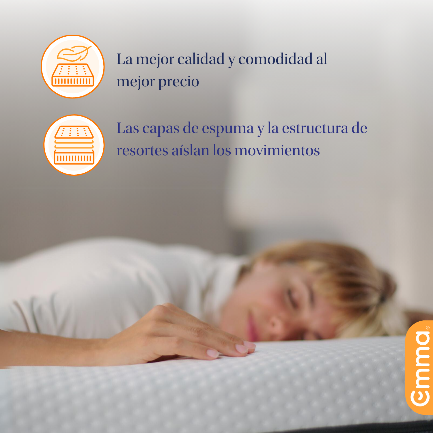 Colchón Emma Comfort Premium King Size 