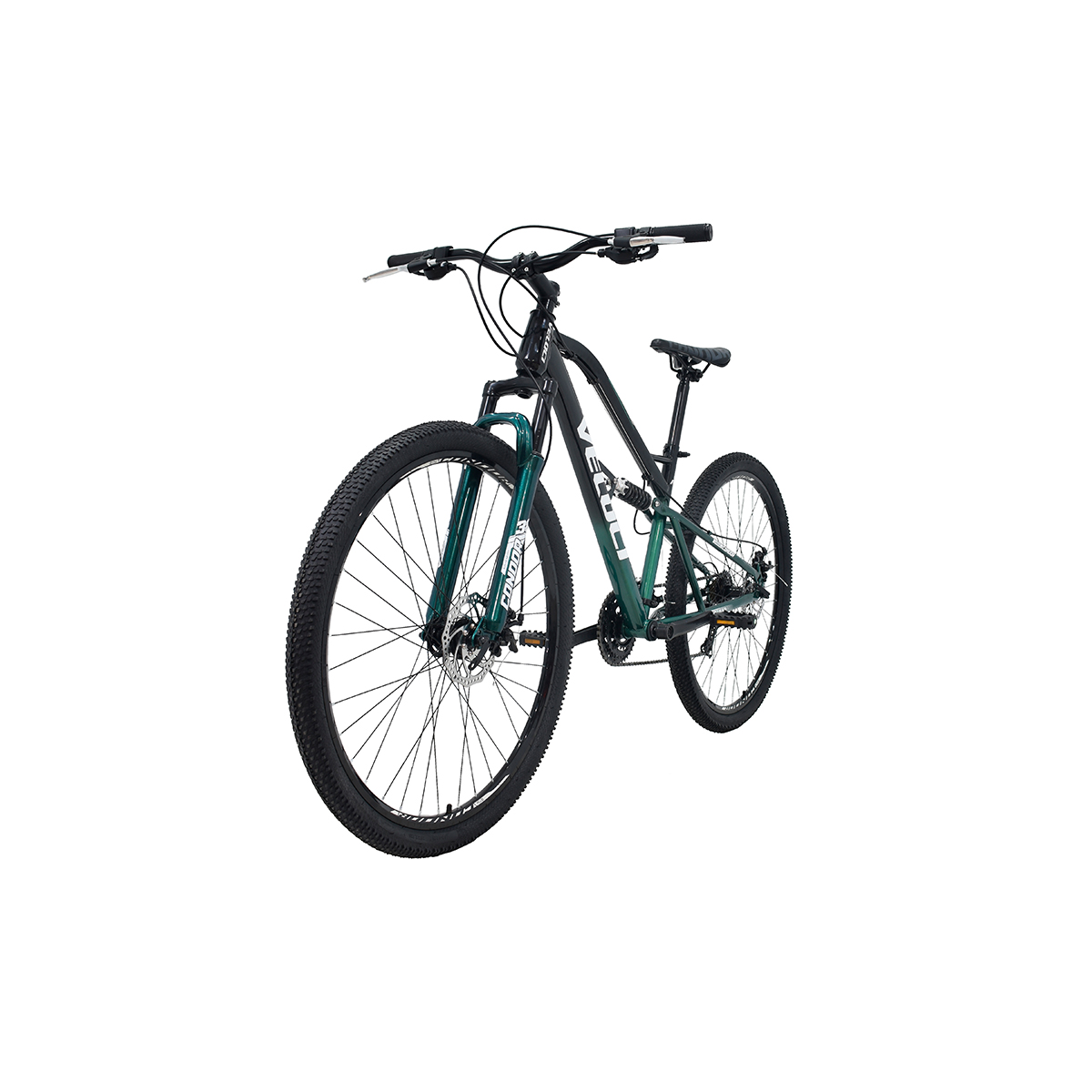 Bicicleta Veloci Naukas Pro Fd D/Susp Rodado 29 Verde