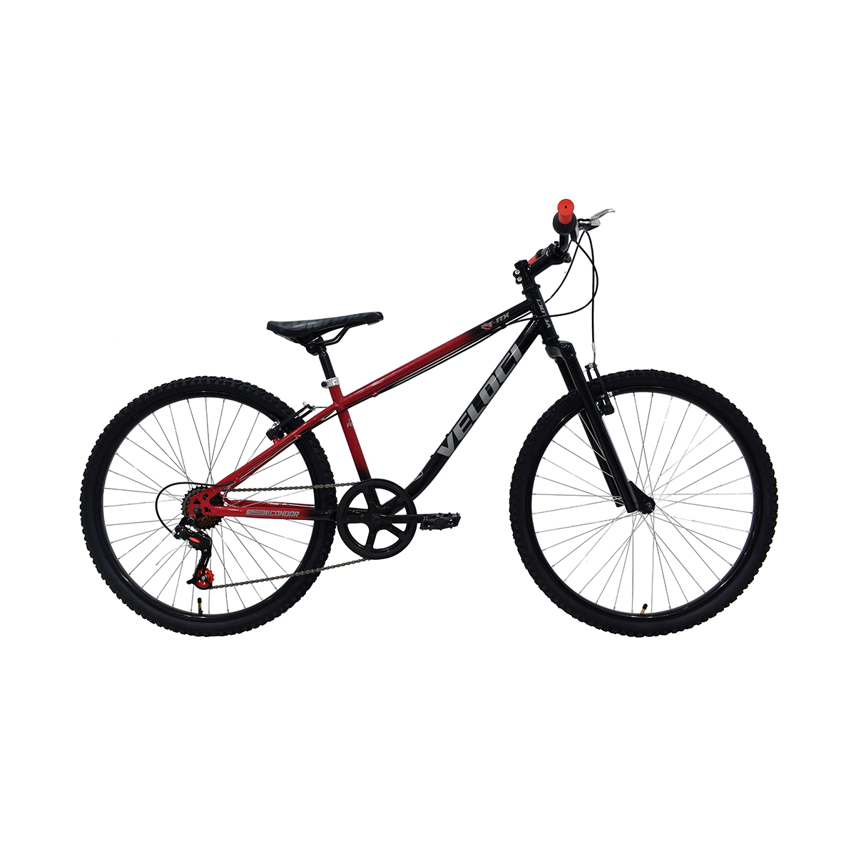 Bicicleta Veloci Trx M/Rig Rodado 26 Negro