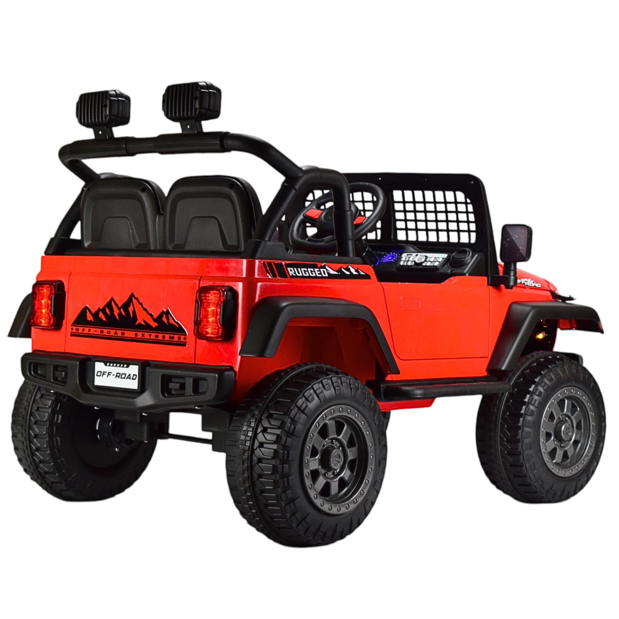 Montable Electrico para Niños Camioneta Control Remoto 12v - ROJO