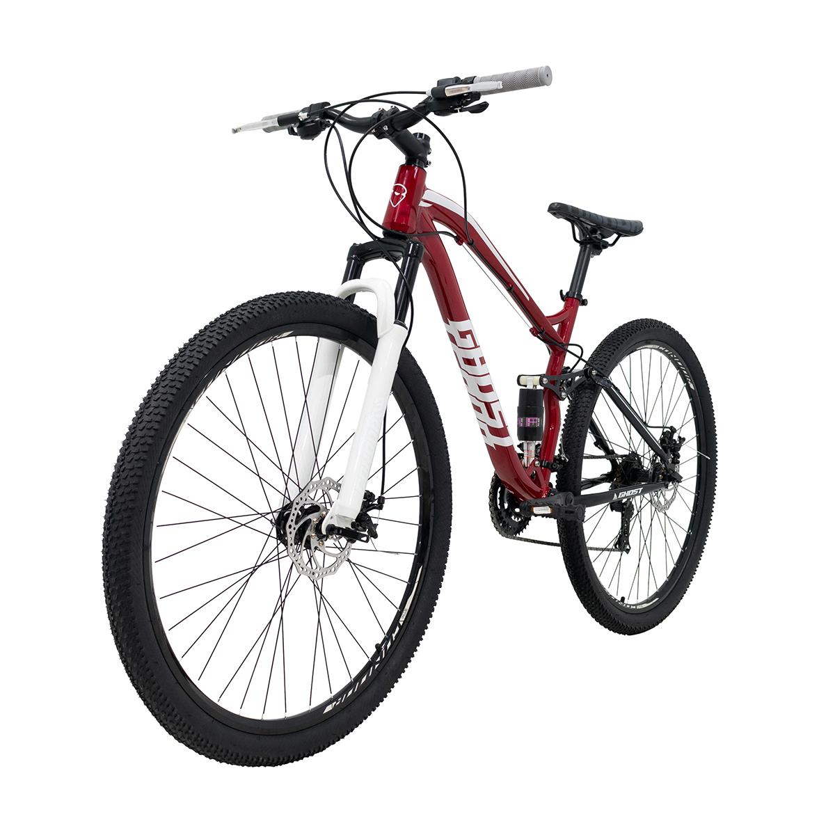 Bicicleta Ghost Scrow Rodada 29 Rojo De Montaña