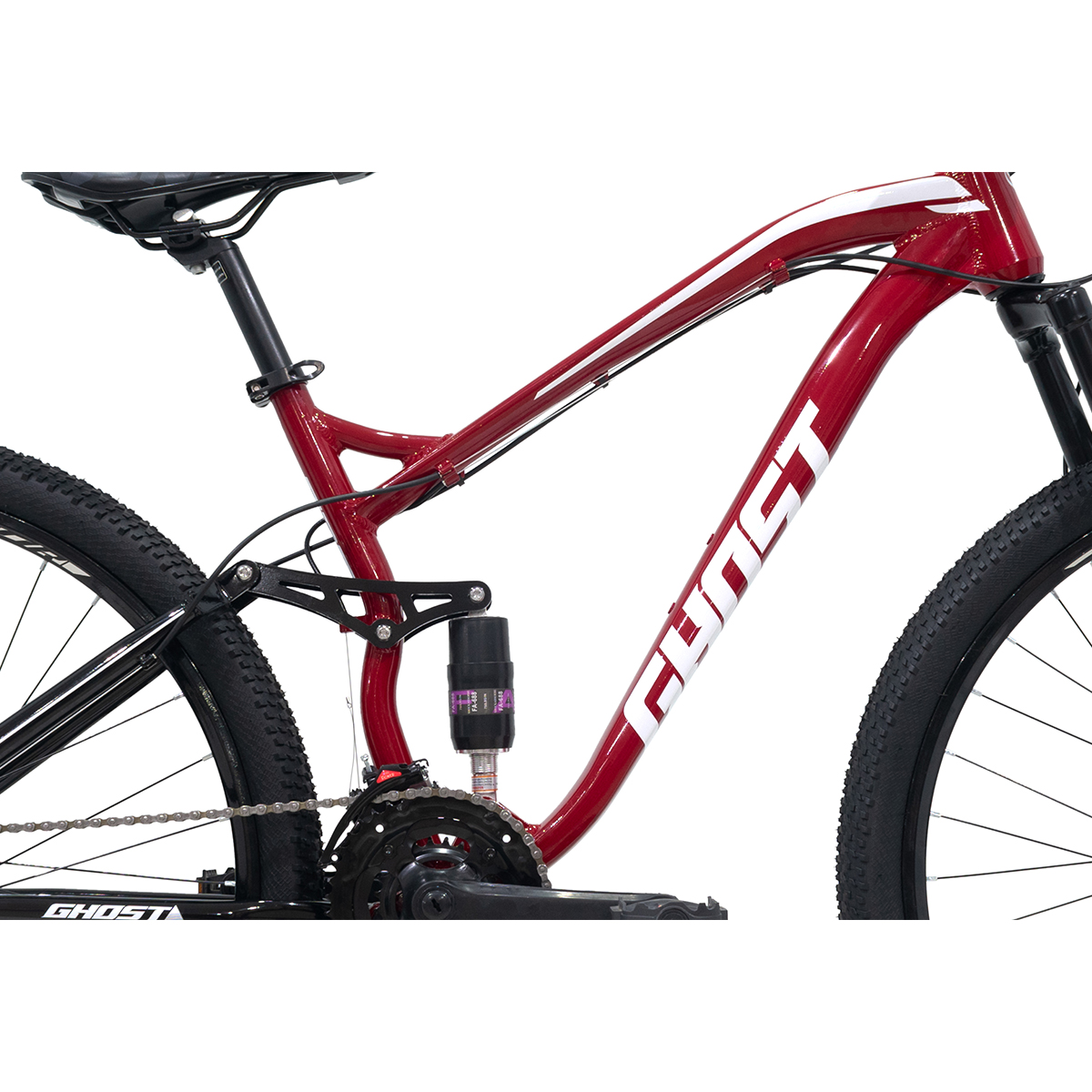 Bicicleta Ghost Scrow Rodada 29 Rojo De Montaña