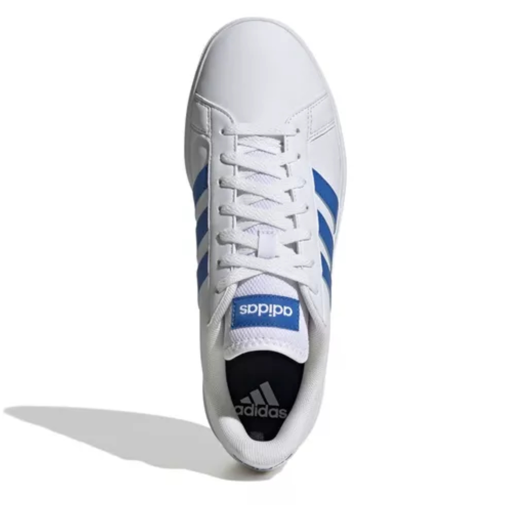 Tenis Adidas Grand Court Base 2.0 Blanco-Hombre ID1180