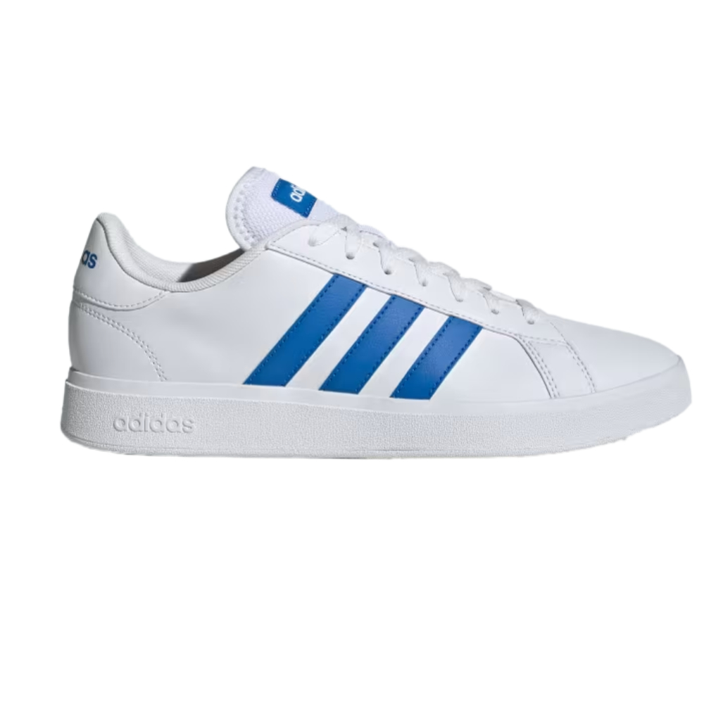 Tenis Adidas Grand Court Base 2.0 Blanco-Hombre ID1180