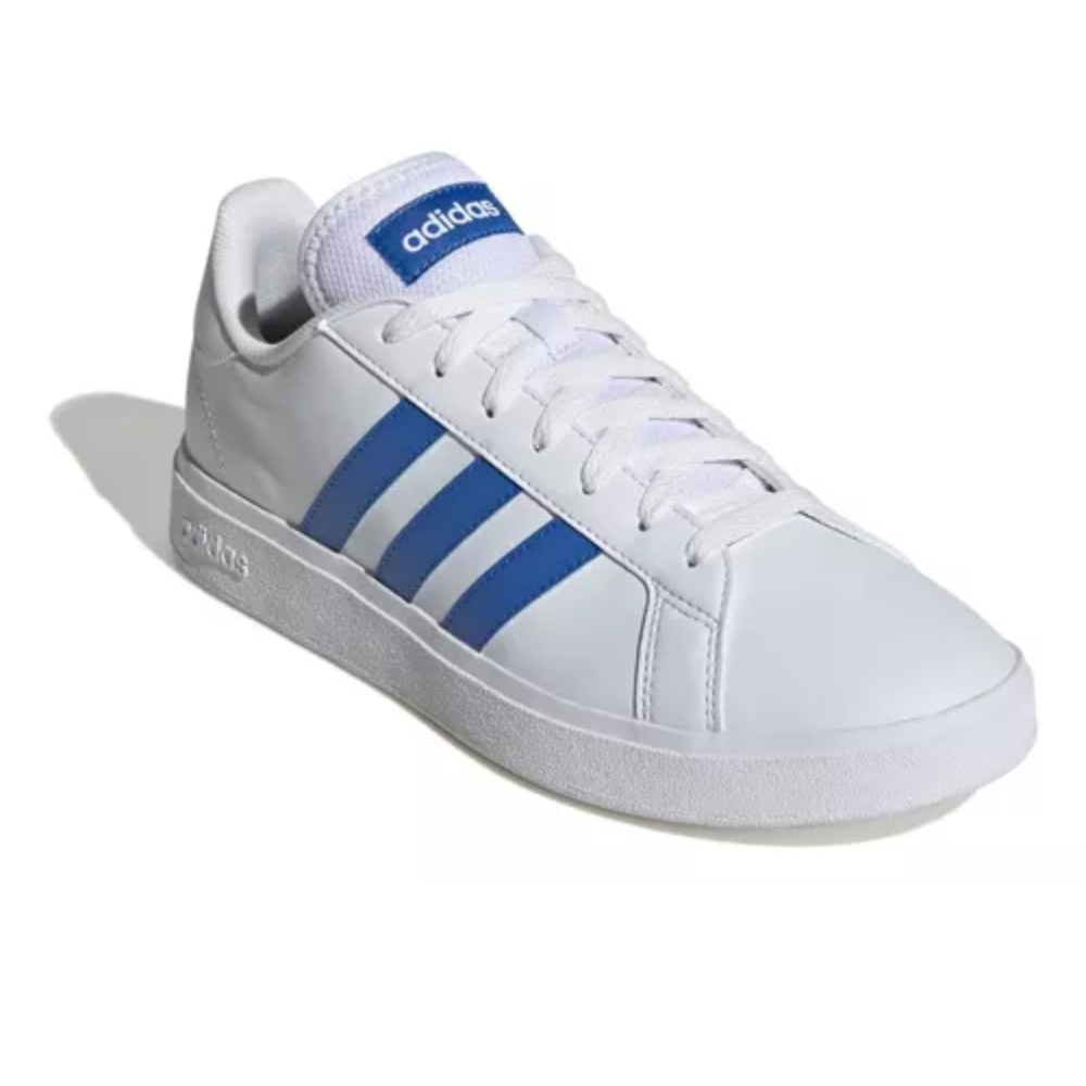Tenis Adidas Grand Court Base 2.0 Blanco-Hombre ID1180
