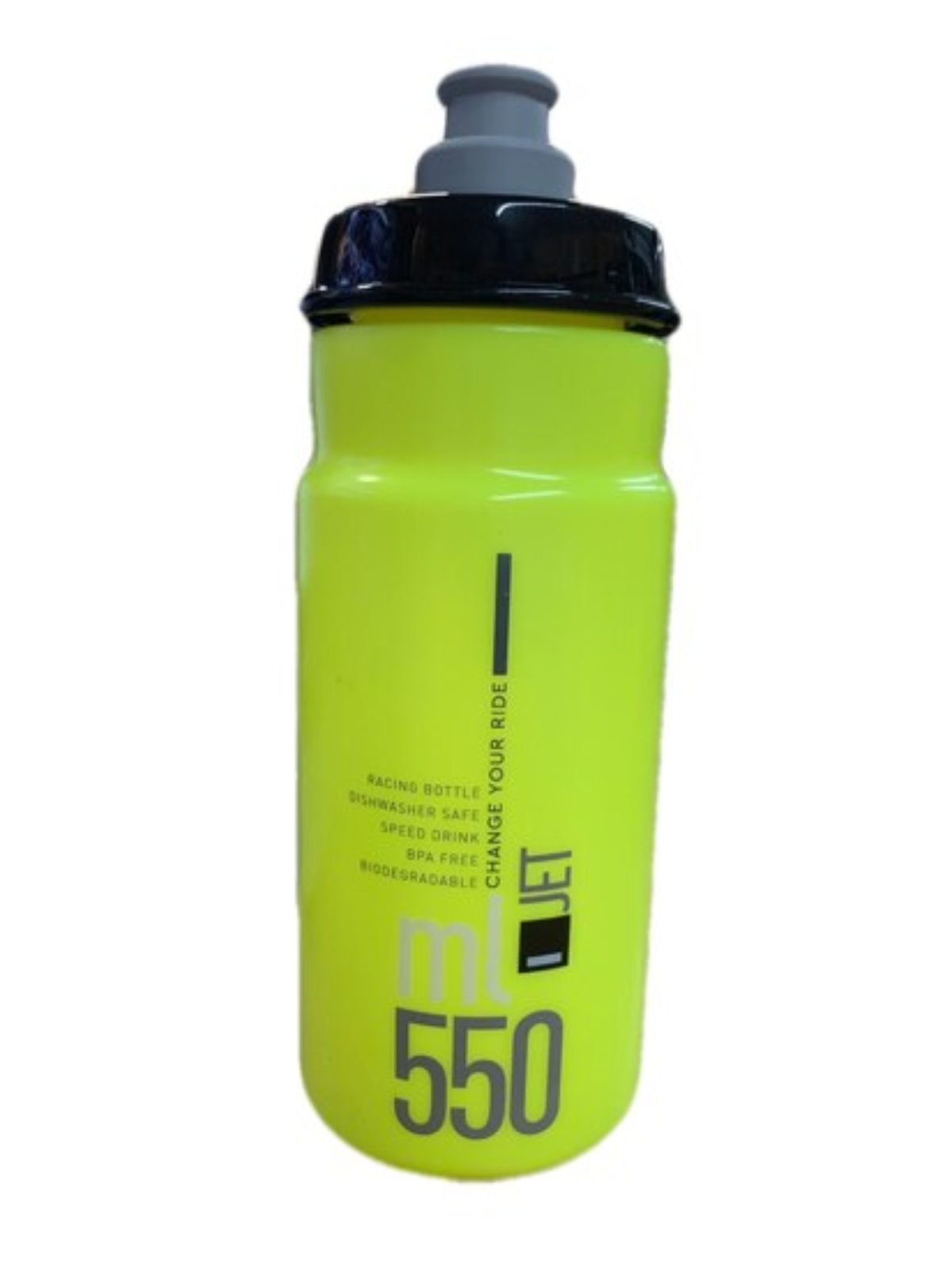 Ánfora de Plástico Elite/Shimano Bio Jet 550ML Amarillo Fosforescente ENDY1