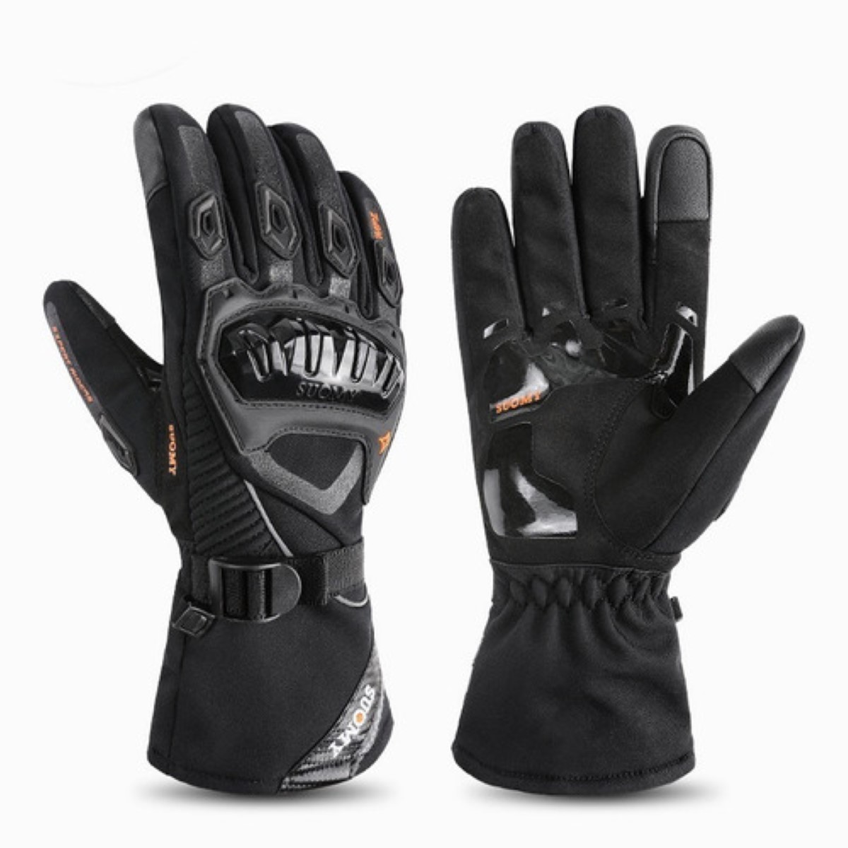 Guantes De Moto Invierno Frio Impermeables Y Térmicos Táctil talla G