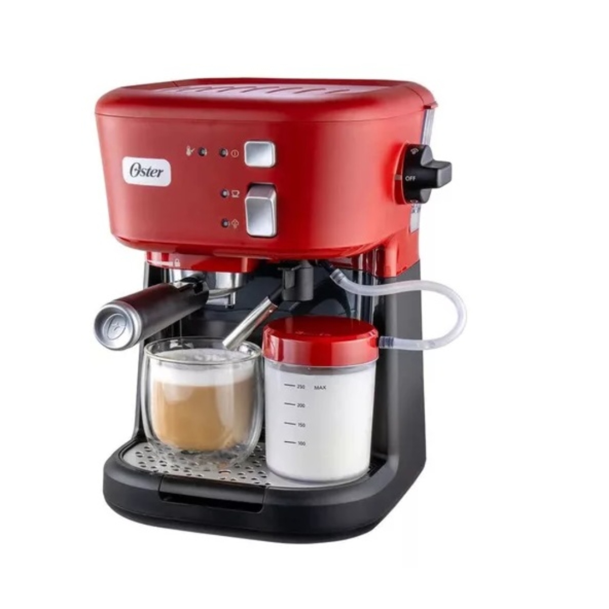 Cafetera Oster 2126011/ BVSTEM5501R Espresso / Capuccino 15 Bares Roja END/ALBY5*