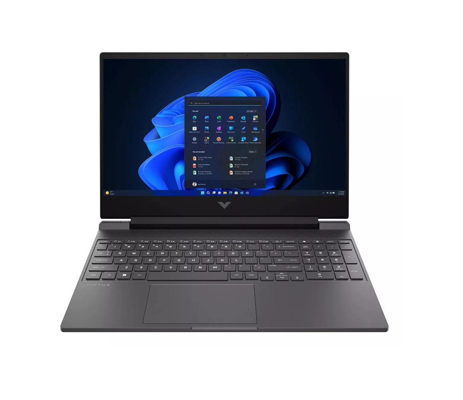 Laptop Hp Victus 15-FB2082WM Pantalla Fhd Ips 15.6" 144 Hz, Procesador Amd Ryzen 5-8645HS, 16 Gb Ram 512 Gb Ssd Tarjeta Gráfica Rtx 4050 de 6 Gb Windows 11 Color Mica Silver