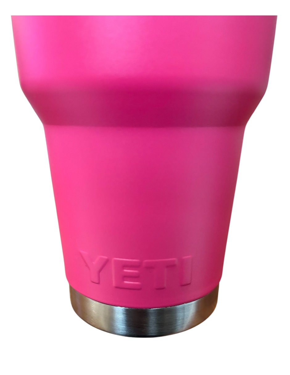 Termo Yeti de acero inoxidable Fucsia con tapa push pull 887 ml