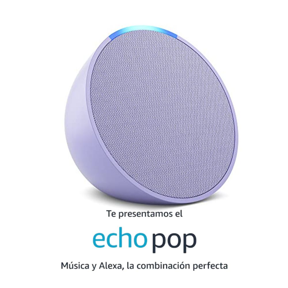 Bocina Inteligente Amazon Echo Pop - Lavanda (Nuevo Modelo)