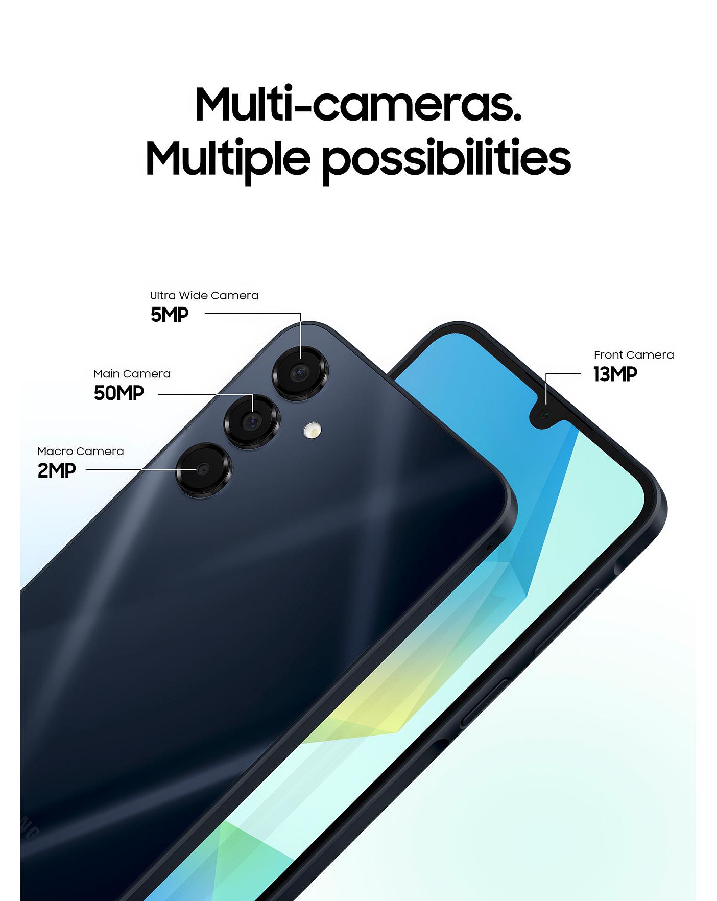 Celular Samsung Galaxy A16 128GB Blue Black