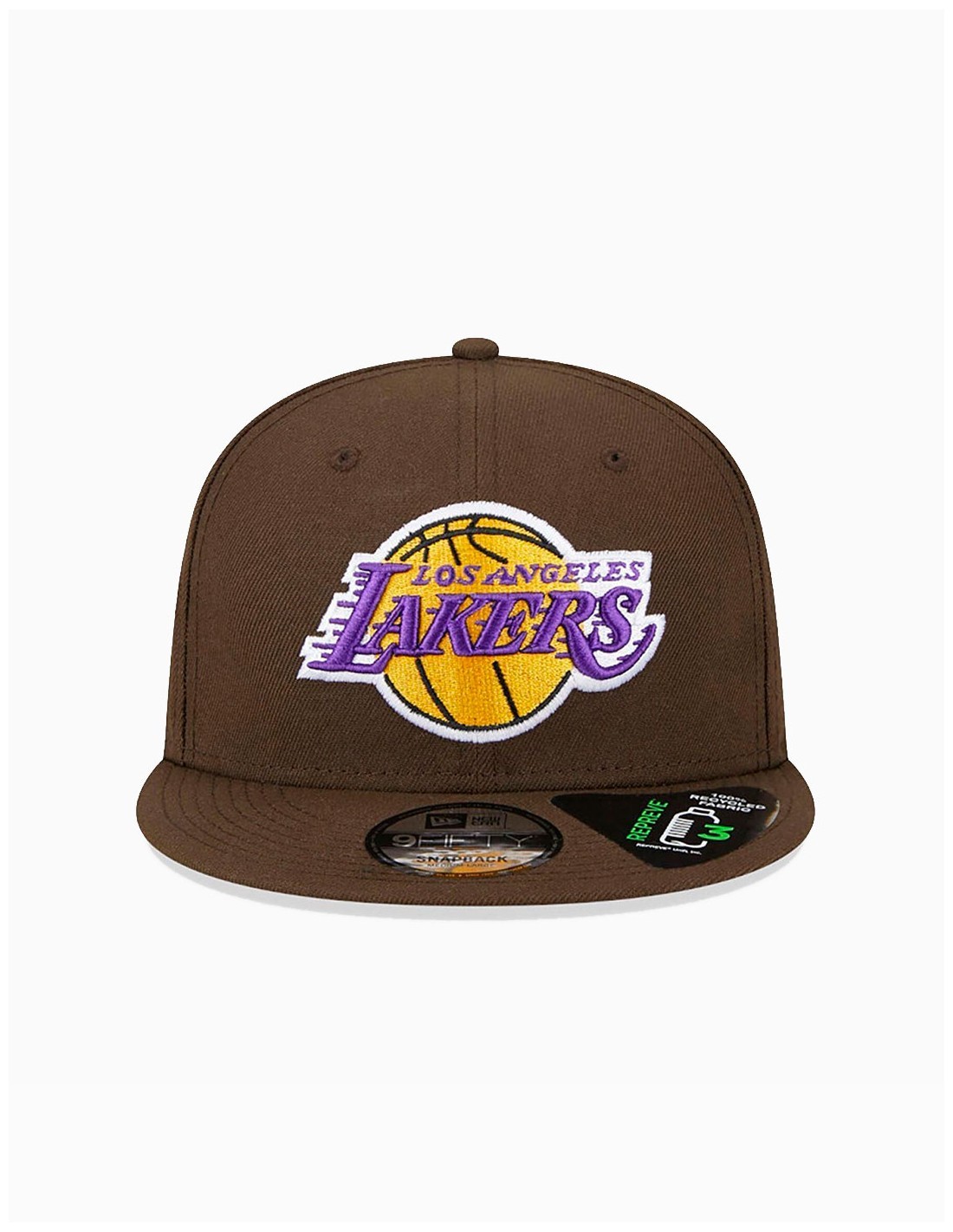 Gorra New Era Los Angeles Lakers Repreve 9Fifty Snapback Cap