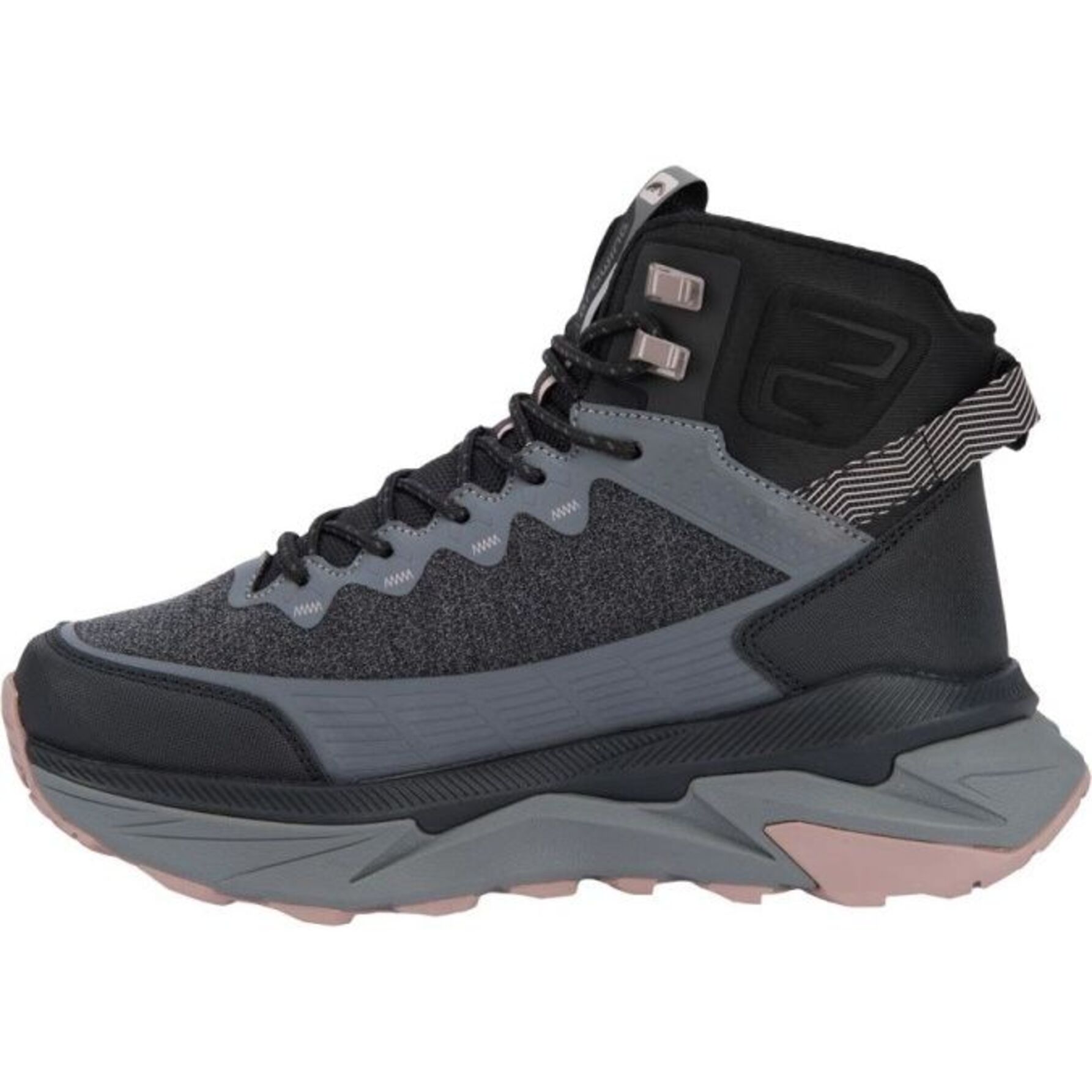 Bota para mujer, corta, tipo hiker, todo terreno, con cordones, color gris, marca Hummer, 1150296