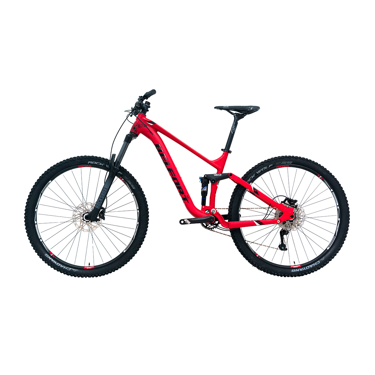 Bicicleta Belfort Balam 35 Silver R29 T15 Rojo Plata 2024