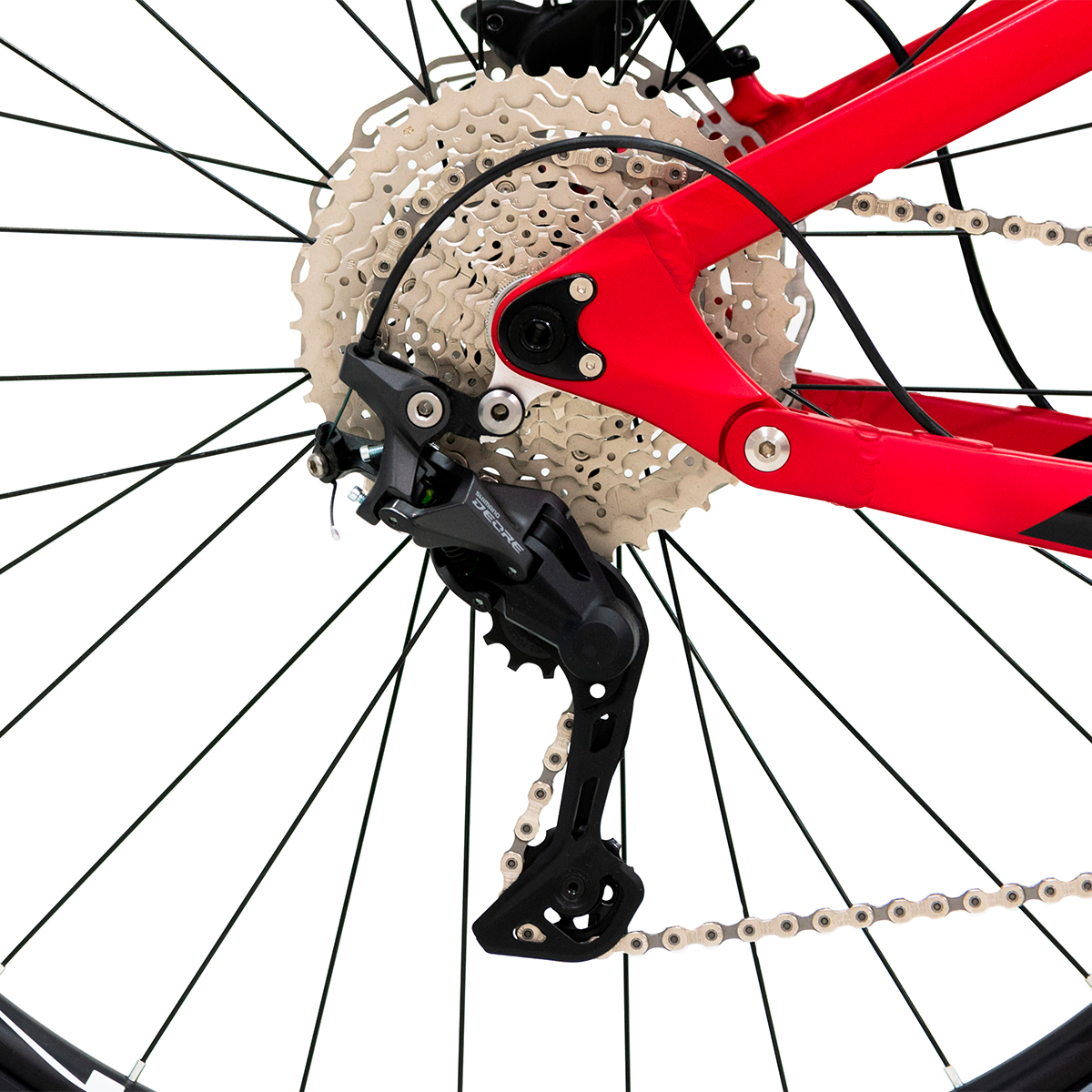 Bicicleta Belfort Balam 35 Silver R29 T15 Rojo Plata 2024